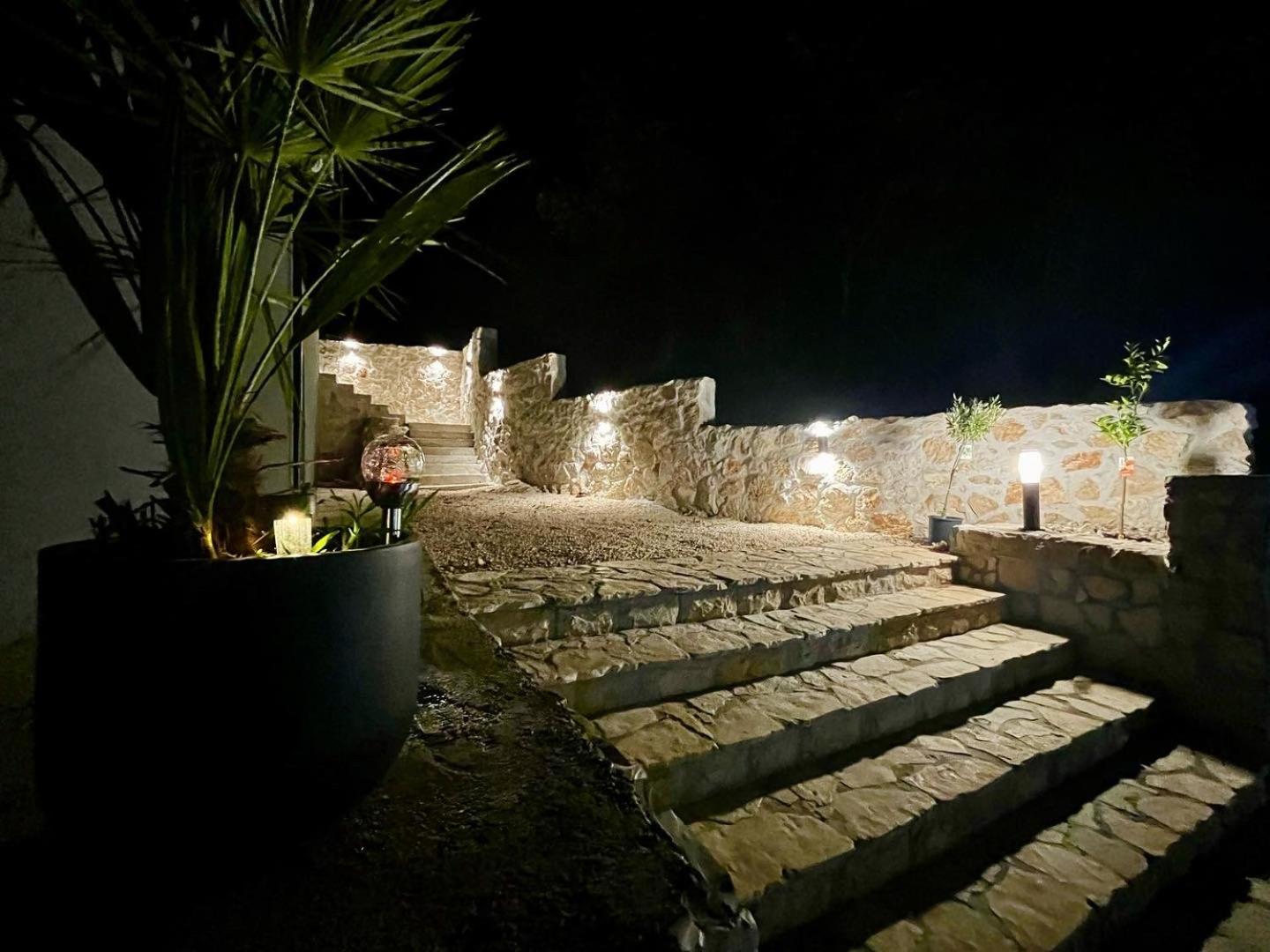 Luxury Villa Andrea Vrzika In Forest Near The Sea Zagvozd Exterior foto